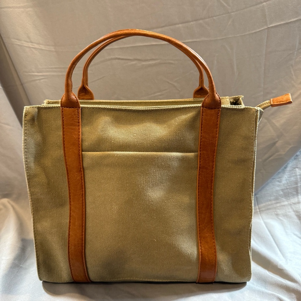 Joy Susan Women's Fashion Purse Toni Large Canvas Tote Handbag Pre-owned